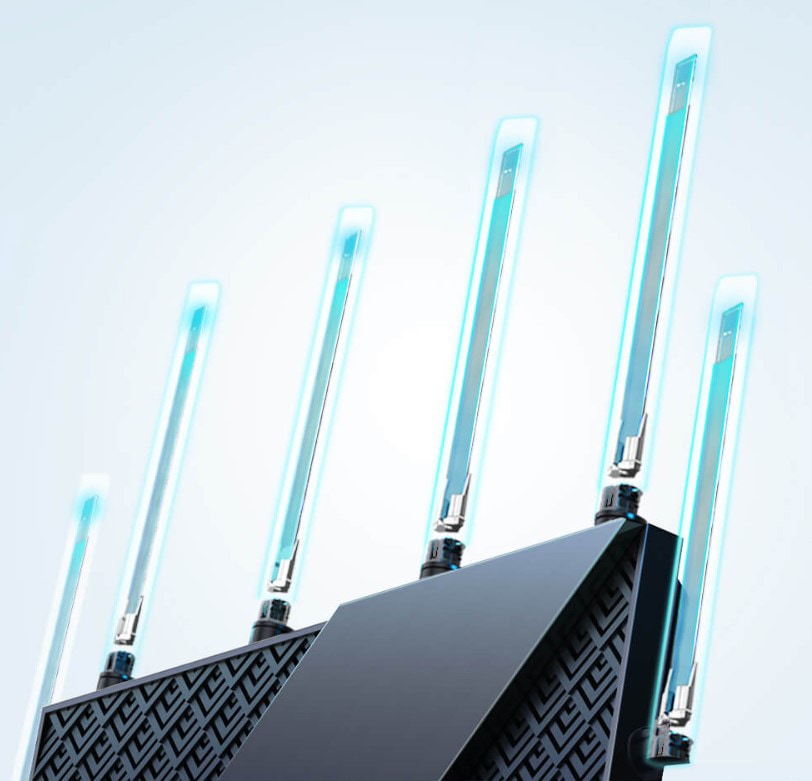 Router Wireless Gigabit TP-LINK Archer AXE75 AXE5400, Wi-Fi 6E